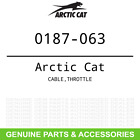 0187-063 Arctic Cat Oem Cable Throttle