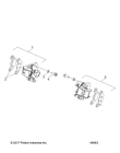 0455279 Polaris Padbrake New Oem