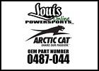 0487-044 Arctic Cat Cable Throttle New Oem 886224460079