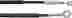 05-138-10 Sports Parts Inc Spi Replacement Snowmobile Brake Cable For Yamaha