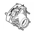 1702-176 Arctic Cat Oem Brake Caliper
