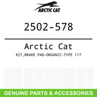 2502-578 Arctic Cat Oem Textron Kit Brake