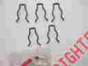 3003-182 Arctic Cat Recoil Spring Clips 5 For Starters Jag Wildcat Puma