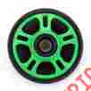 4702-0053 Parts Unlimited Lime Idler Wheel W Bearing