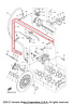 8fp-26351-00-00 Yamaha New Oem Attak Rxw Brake Cable