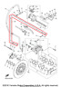 8kw-26351-00-00 Yamaha New Oem Vk Professional Brake Cable