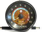 9999999 Scorpion Vintage Snowmobile Tachometer 1974