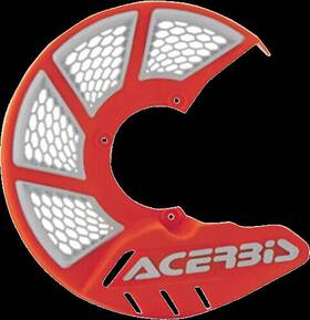 Oxjzjnjko3 Acerbis Orange White X Front Brake Disc Cover Guard For Yamaha Phazer 500 99-01