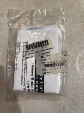 0709-077 Arctic Cat Oem New Old Stock Brake Dimmer Spring Assembly