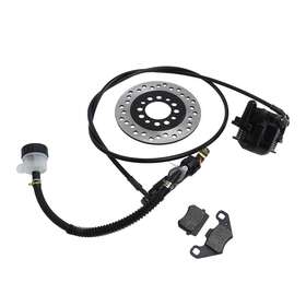 As The Description Shows 018683617425 Disc Brake Kit Pad Disk Rotor For 50cc 110cc 125cc 150cc 200cc 250cc