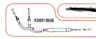 Kx0513948 Cable Cutlass Throttle Ss 1982 Oem 440 Polaris 7080245