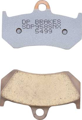 Dp Brakes 3870-d353581-90 Snx High Friction Hh Snowmobile Pads For 2007-2015 Yamaha Vk10