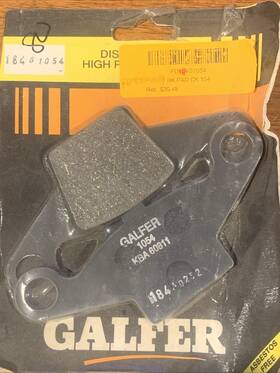Fd184g1054 Galfer Brake Pads. Yamaha Vmax Snowmobile. 1992-1996