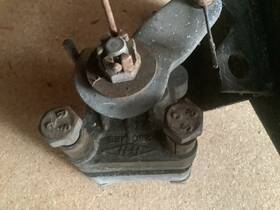 200-mes H-h Vintage Snowmobile Brake Caliper With Cable And Thumb Lever - Late 60 S Harley