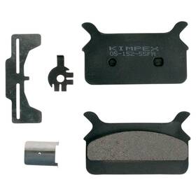 3662-k263165-62 Kimpex Metallic Brake Pads For 1997 - 2010 Polaris Wide Trak Lx Snowmobile