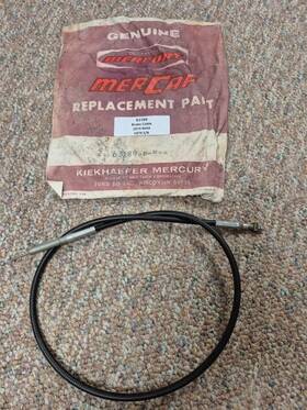 63189 Mercury Vintage Snowmobile Brake Cable S/r Max