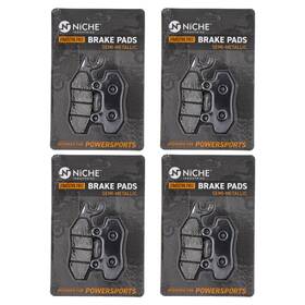 519-kpa2317d Niche Brake Pad Set For Yamaha Phazer Mountain Lite Gt Mtx Semi-metallic 4 Pack Rear