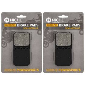519-kpa2500d Niche Brake Pad Set For Arctic Cat 4 Stroke Cougar Zr500 Rear Semi-metallic 2 Pack
