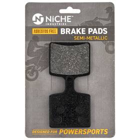 519-kpa2509d Niche Brake Pad Set For Arctic Cat Xf 6000 Riot 8000 Zr 9000 Rear Semi-metallic