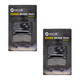 519-kpa2543d Niche Brake Pad Set For Polaris 800 Trail Indy 500 Supersport Rear Organic 2pack