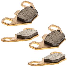 519-kpa2617d Niche Brake Pad Set For Polaris Phoenix 200 0454664 Front Ceramic 2 Pack