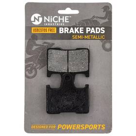 519-kpa2630d Niche Brake Pad Set For Yamaha Nytro Rx1 Rs Vector Er Ltx Venture Rear Semi-metallic