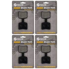 519-kpa2633d Niche Brake Pad Set For Polaris Rmk 800 Pro 600 Assault Rear Semi-metallic 4pack