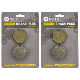 519-kpa2654d Niche Brake Pad Set For Arctic Cat Cougar Bearcat 440 550 Jag Rear Organic 2pack