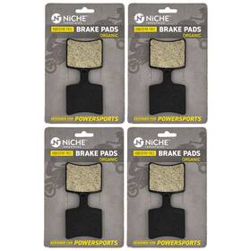 519-kpa2656d Niche Brake Pad Set For Arctic Cat M6000 M8000 1702-475 Rear Organic 4 Pack