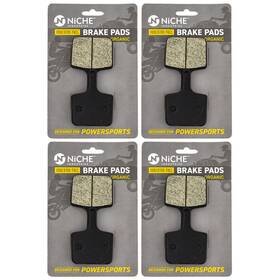 519-kpa2660d Niche Brake Pad Set For Polaris 340 Touring Indy 500 Rmk 600 700 Rear Organic 4 Pack