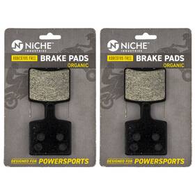 519-kpa2685d Niche Brake Pad Set For Yamaha Sr Viper Sidewinder Ltx Mtx Rtx Rear Organic 2 Pack