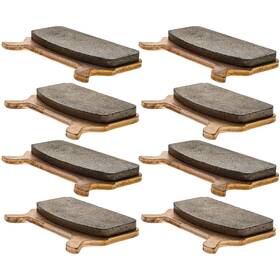 Niche 519-kpa2754d Brake Pad Set For Polaris Xc Rmk 800 Indy 500 Classic Rear Ceramic 4 Pack