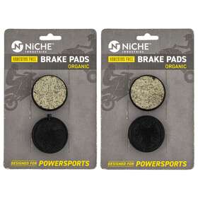 Mk1002882 Niche Brake Pad Set For Yamaha Exciter Ii Le St Sx Phazer Ss Front Rear Organic