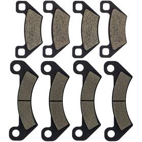 Mk1012646 Niche Brake Pad Set For Arctic Cat Wildcat Sport 700 Xt Ltd Eps Organic