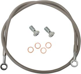 5551-p500943-61 Parts Unlimited Extended Length Brake Line-37 Inch For 2015 Polaris 800 Pro-rmk