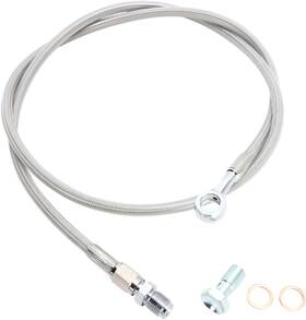 7611-p577063-51 Parts Unlimited Extended Length Brake Line-41 Inch For 2009-2010 Polaris Iq Turbo