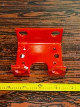 1930560 Polaris Trail Oem Brake Caliper Bracket Red New Nos