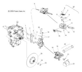 2205960 Polaris Kit Brakeline Genuine Oem Part Qty 1
