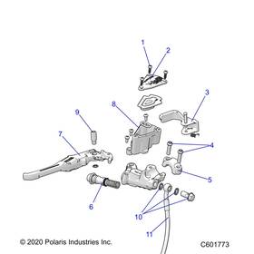 98-34315 Polaris 2207294 K-piston Asm With Body Incl. Piston