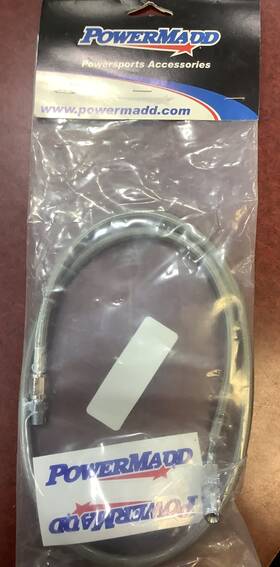 45619 Powermadd Brake Line 4 Inch S/m