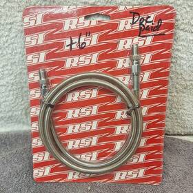 Rsi Racing 810080860810 6 Inch Extended Brake Line For 94-06 Arctic Cat M-series Firecat Sabercat
