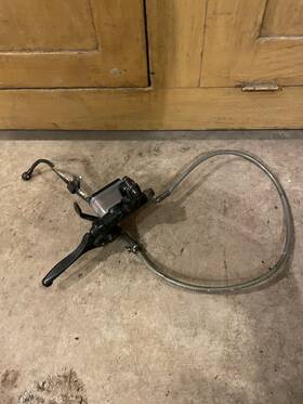 1234567 Ski-doo 2014 Skidoo Summit Mxz 800 600 Etec Brake Master Cylinder And Line