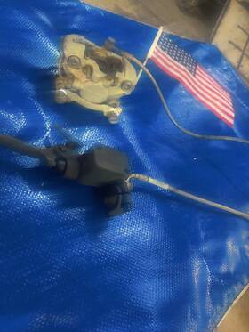 50703232 Ski-doo 04-07 Skidoo Rev Summit Mxz Renegade Break Caliper With Brake Lever
