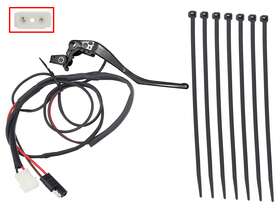 93q8sdcksu Sport Parts Sp1 Heated Black Brake Lever For Yamaha Sidewinder Stx 2017-2018 2020