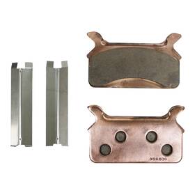 9961-s509763-61 Sports Parts Inc Spi Brake Pads-full Metal For 1998-2003 Polaris Trail Rmk Snowmobile