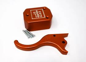202-7042-05 Tki Brake Lever And Guard Combo For Polaris Matryx Orange