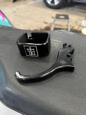 Tki 203-6213-02 Skidoo G4/g5 Xm/xp Brake Lever And Reservoir Gaurd