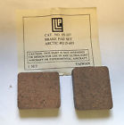 05-107 Two Brake Brand 2000 Replacement Set 1981- Cat Snowmobiles Llp Pads Arctic