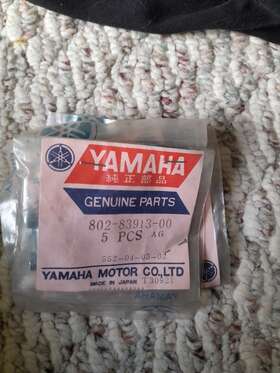 802-83913-00 Yamaha Lot Of 5 Snowmobile Brake Lever Collar 868