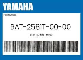 Bat-2581t-00-00 Yamaha Genuine Disk Brake Assy -